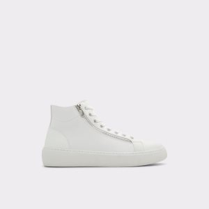 Baskets Aldo Alpha High Top - Cup Sole Blanche | YKMZPA-723