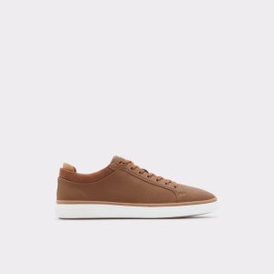 Baskets Aldo Finespec Low Top - Cup Sole Marron | WLOIAB-830