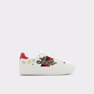 Baskets Aldo Lovealways Low Top - Cup Sole Blanche | XEIVGA-652