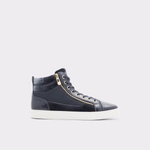 Baskets Aldo Popstar High Top - Cup Sole Bleu Marine | WRYBTH-294