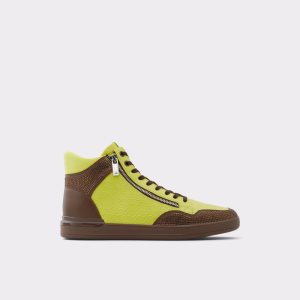 Baskets Aldo Sauerbergg High Top - Cup Sole Vert Clair | DOJISA-423