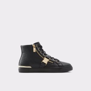 Baskets Aldo Tiagatori High Top - Cup Sole Noir | LTCNMH-629