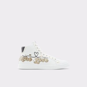 Baskets Aldo Toplove High Top Blanche | CPKOWH-287