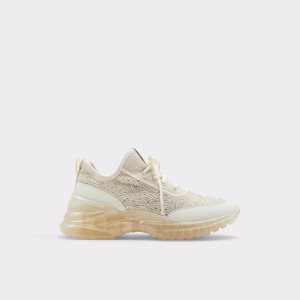 Baskets Aldo Twilight Wedge - Jogger Sole Beige Clair | FMIJQO-924