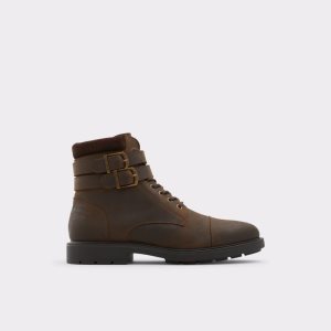 Bottes Habillées Aldo Jokubas Dentelle-up Marron Foncé | GCTXSY-528