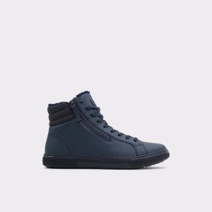 Bottes Habillées Aldo Preralith Dentelle-up - Cup Sole Bleu Marine | PIXNYT-738