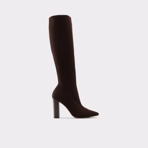 Bottes Hautes Aldo Lowereast Marron Foncé | LRQUPX-190