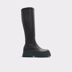 Bottes Hautes Aldo Majorr Knee-high - Lug Sole Noir | FUTWDQ-132