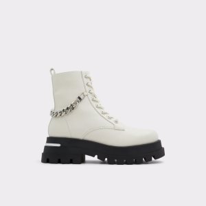 Bottes de combat Aldo Grandeur - Lug Sole Blanche | YAJXLO-253