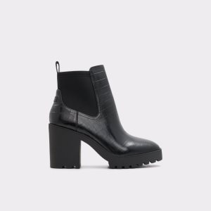 Bottines Chelsea Aldo Chetta - Lug Sole Noir | RQNGSX-398