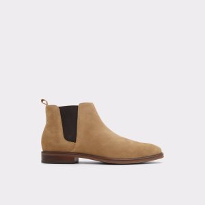 Bottines Chelsea Aldo Gweracien Beige Foncé | EWSTBY-721