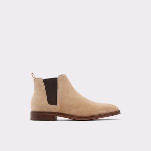 Bottines Chelsea Aldo Gweracien Marron Clair | DZNGEB-316