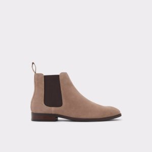 Bottines Chelsea Aldo Linguam Beige Clair | WFQZBH-671