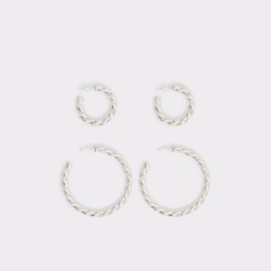 Boucle d'oreille Aldo Aderima Hoop Argent | ISXMTK-123