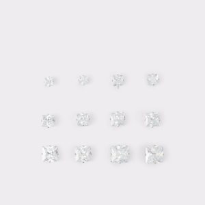 Boucle d'oreille Aldo Laportea Stud Argent Multicolore | LQMXKB-315