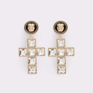 Boucle d'oreille Aldo Lesath Statement Noir Doré Multicolore | RHVPDJ-981