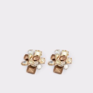 Boucle d'oreille Aldo Malamocco Statement Marron | JMWBQF-295