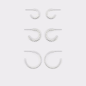 Boucle d'oreille Aldo Ocoelin Hoop Argent | STHEPJ-610