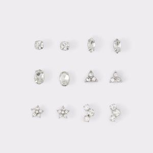 Boucle d'oreille Aldo Oleratha Stud Argent Multicolore | GTXQBF-612