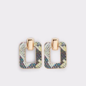 Boucle d'oreille Aldo Thigoni Vert | KRYQBO-685