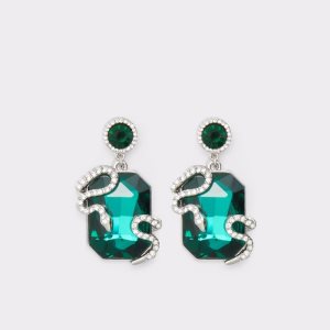 Boucle d'oreille Aldo Uleawen Pendant Vert Foncé | ZWHRSK-846