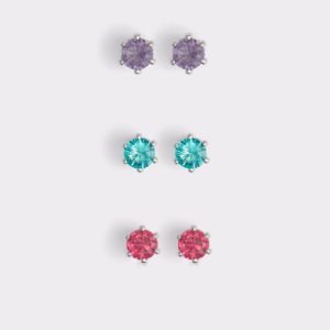 Boucle d'oreille Aldo Wylaeryn Stud Fushia | QXDUIB-603