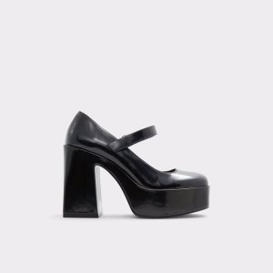 Chaussures Plateforme Aldo Dorothee Talons Mary Janes - Plateforme Noir | MBXINR-709