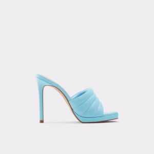 Chaussures Plateforme Aldo Gennia Talons Mule - Stiletto Bleu Clair | JAXKDY-682