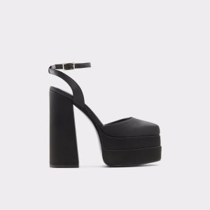 Chaussures Plateforme Aldo Kersaudy Brides Talons - Plateforme Noir | TQCUEF-730