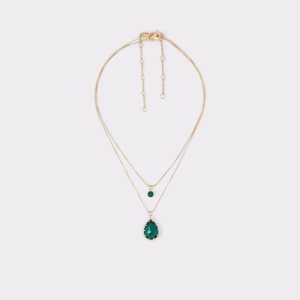 Collier Aldo Beauceronee Vert Foncé | XJKDGB-375