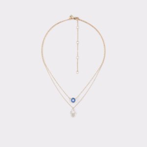 Collier Aldo Qerarith Bleu Foncé | RGJCLZ-917