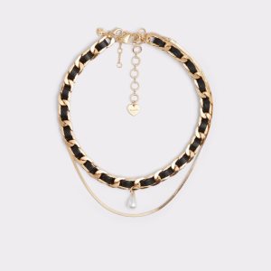 Collier Aldo Ragar Noir Doré Multicolore | SJUMBT-679