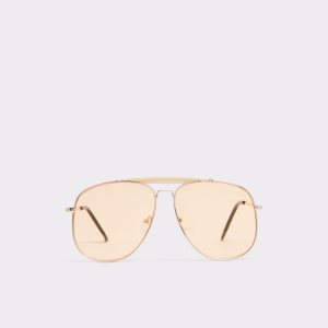 Lunettes de Soleil Aldo Abaunad Aviator Orange Clair | OTIXRQ-687