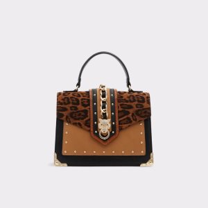 Sac À Main Aldo Baro Top Handle Marron Multicolore | BXLCHT-879