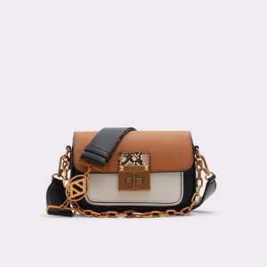 Sacs Crossbody Aldo Celestica Marron | JZMROS-921