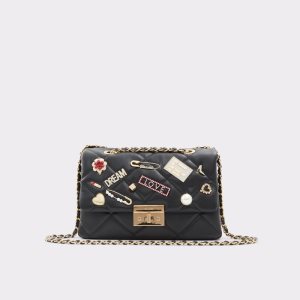 Sacs Crossbody Aldo Glievia Noir | JTCMVD-630