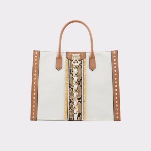 Sacs Fourre Tout Aldo Abomastraw Blanche Multicolore | OBAFVY-082