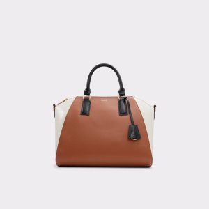 Sacs Fourre Tout Aldo Halaberiell Satchel Noir Multicolore | GAIWOF-569