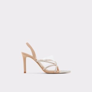 Sandales Aldo Aabelle Lanières High Sandal - Stiletto Beige | MZBQYC-739