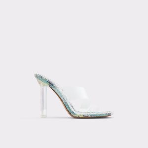 Sandales Aldo Aderra Talons Mule - Stiletto Vert Clair | WYDJNE-379