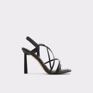 Sandales Aldo Amilia Lanières Talons Sandal Noir | KMBGDL-704