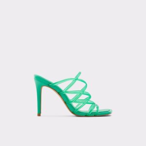 Sandales Aldo Brigette Lanières Talons Sandal - Stiletto Vert | FXNDZV-371