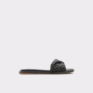 Sandales Aldo Chicago Claquette Sandal Noir | BQAUZY-249