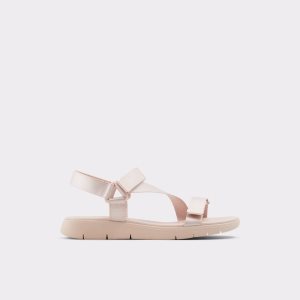 Sandales Aldo Eoweniel Lanières Plates Sandal Rose Clair | HKYZEW-423