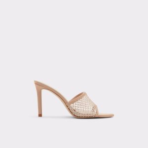 Sandales Aldo Fluri High Sandal - Stiletto Beige | EORLGQ-058