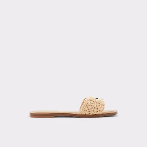 Sandales Aldo Glaeswen Claquette Sandal Beige | LWXGBZ-931