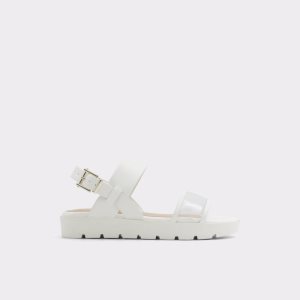 Sandales Aldo Hailey Plates Sandal - Lug Sole Blanche | QRTSYL-721