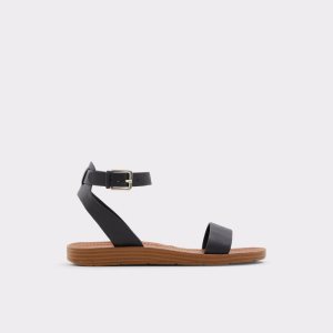 Sandales Aldo Kedaredia Plates Sandal Noir | YMEUZD-084