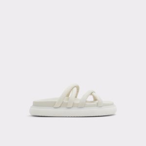 Sandales Aldo Kutshina Claquette Sandal Blanche | TWVQKM-945