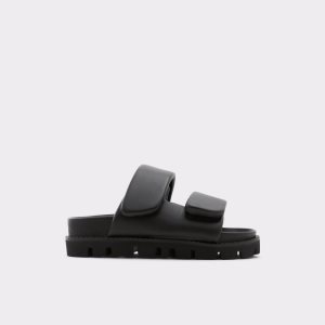 Sandales Aldo Lilo Claquette Sandal - Flatform Noir | FIDWAC-546